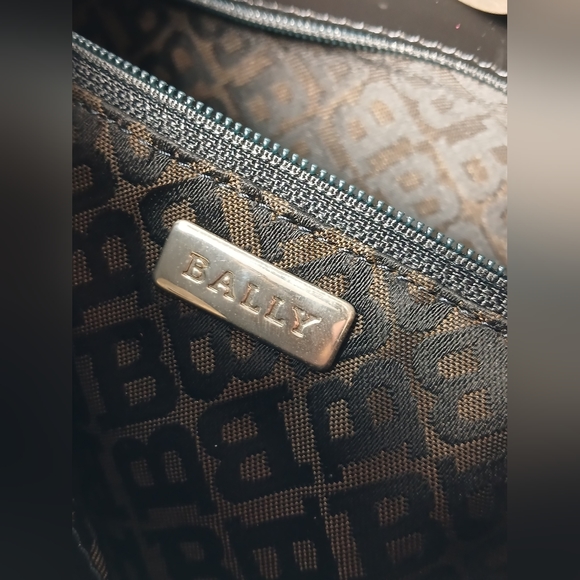 Bally vintge black Shoulder Bag *Unique - Picture 6 of 6